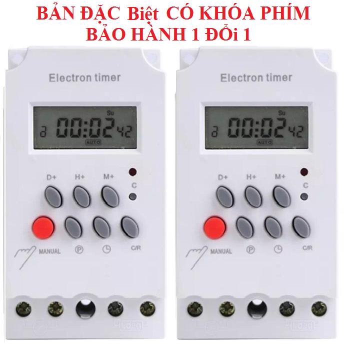 Bộ 2 công tắc hẹn giờ 17 chương trình KG316T-II ổ cắm hẹn giờ timer hẹn giờ bộ hẹn giờ tự động công tắc điện thông minh