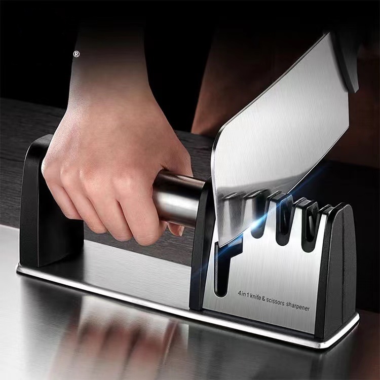 Máy mài dao kéo 4in1 - Chống rỉ sét - Mài sắc chỉ trong tích tắc