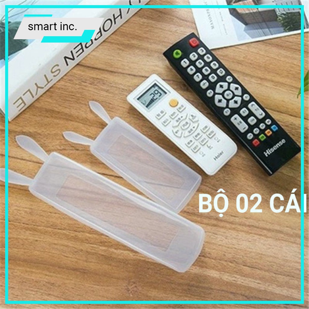 2 Cái Vỏ Nhựa Silicon Tai Thỏ Mềm Đựng Bọc Remote Phản Quang Bảo Vệ Điều Khiển Tivi Điều Hòa Khỏi Bụi Bặm Ẩm Mốc Mờ Chữ
