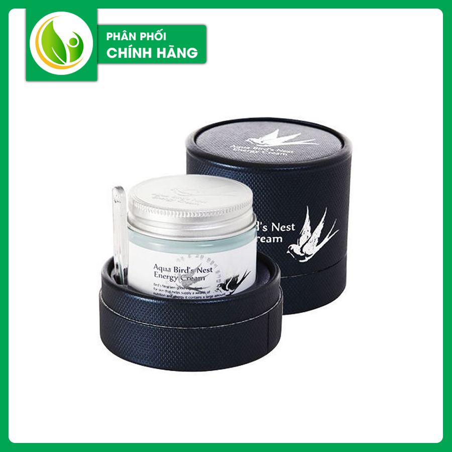 Kem Dưỡng Da Tổ Yến Aqua Bird’s Nest Energy Cream 70gr Ngăn Ngừa Lão Hóa, Giảm Nám, Tàn Nhang, Dưỡng Da Trắng Hồng
