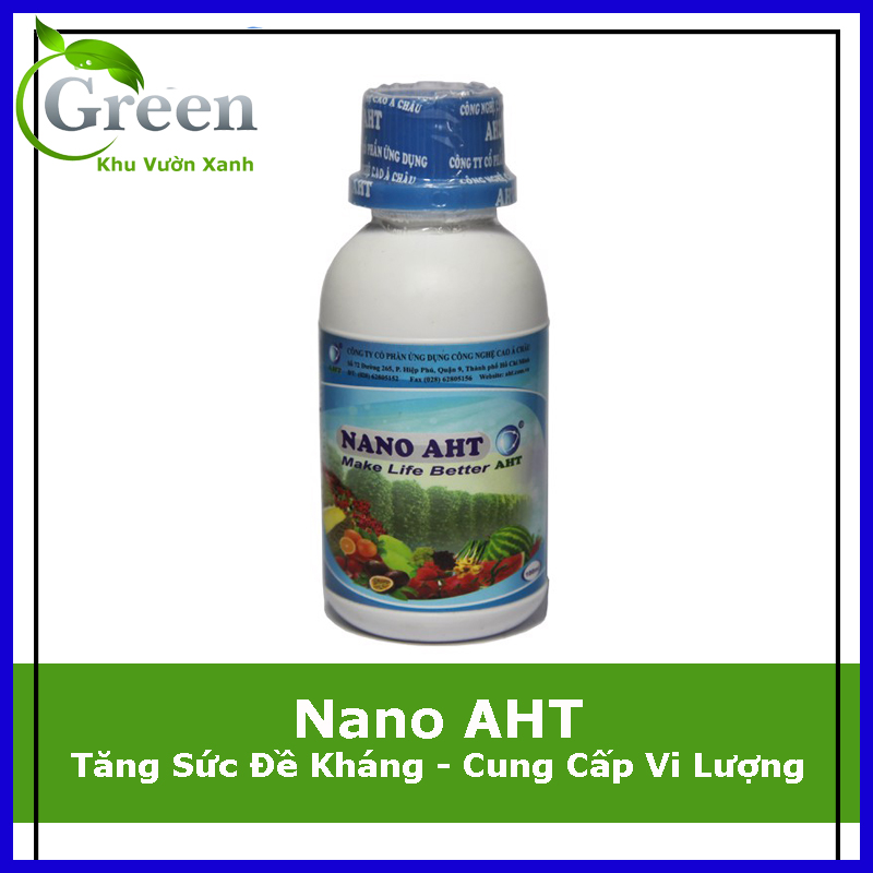 Dung Dịch Nano Bạc AHT Cho Phong Lan - Chai 100ml