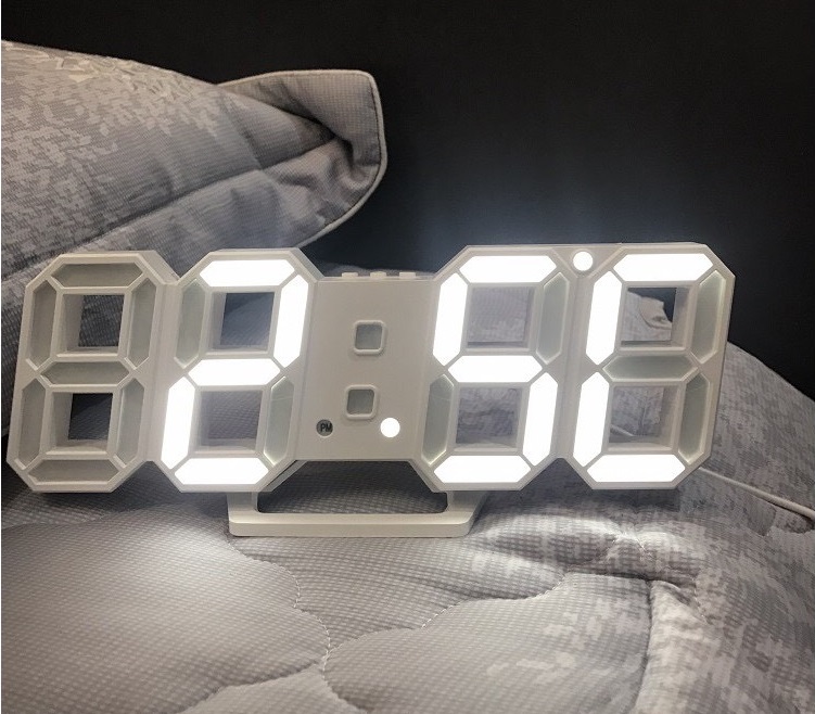 [ SALE SỐC ] ĐỒNG HỒ LED TREO TƯỜNG - ĐỒNG HỒ ĐỂ BÀN 3D PHONG CÁCH HÀN QUỐC, ĐỒNG HỒ LED VÀ CỦ SẠC