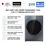 Máy giặt cửa trước Panasonic 13kg NA-26CVX1AVT - lọc ly tâm và diệt khuẩn