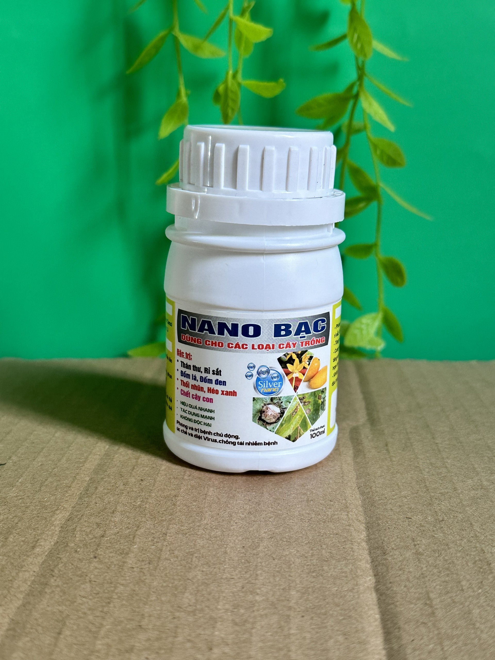 Sát khuẩn nano bạc, sát khuẩn giá thể trồng lan dành cho hoa lan hoa hồng