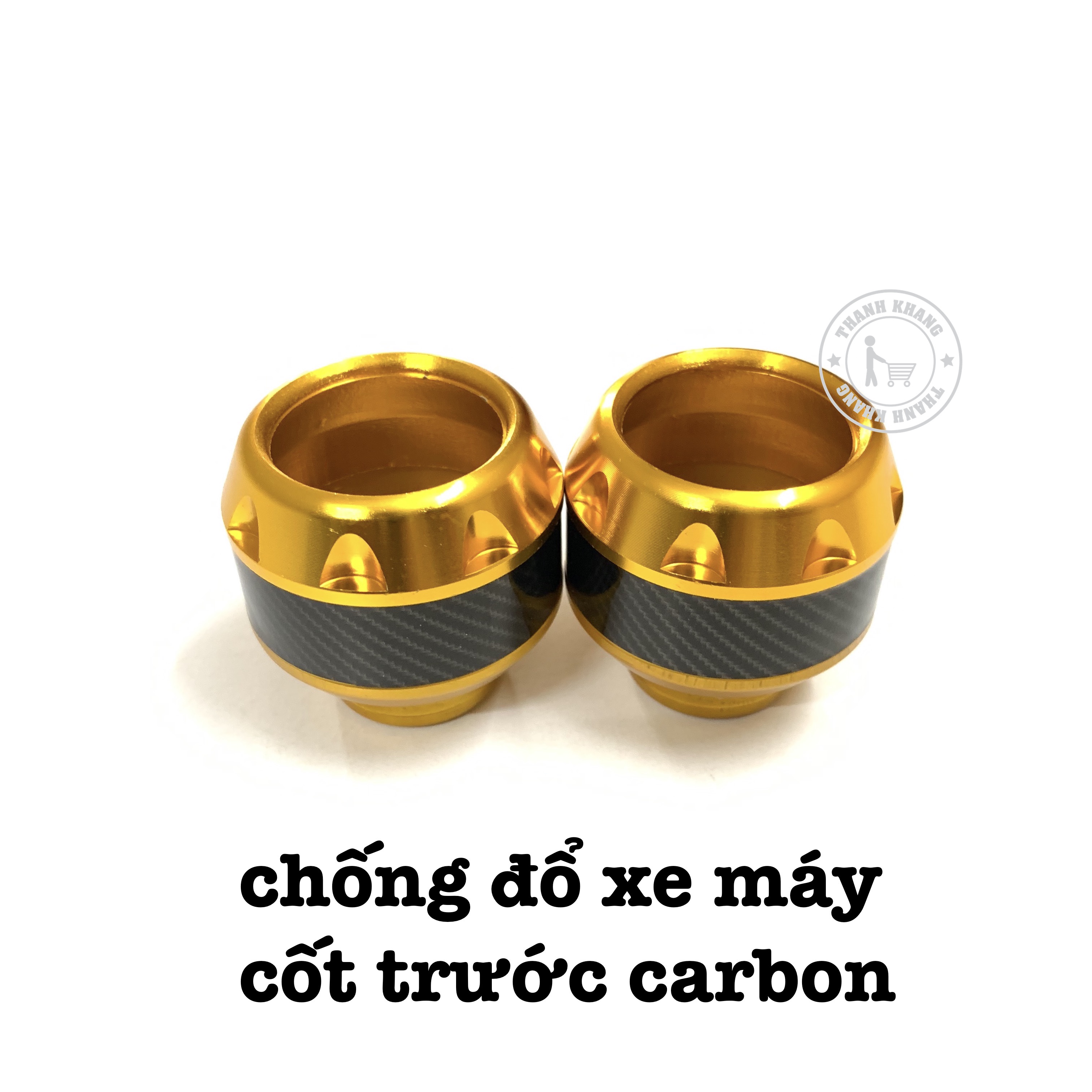 [HCM]Gù chống đổ trước carbon gắn tất cả xe máy thanh khang