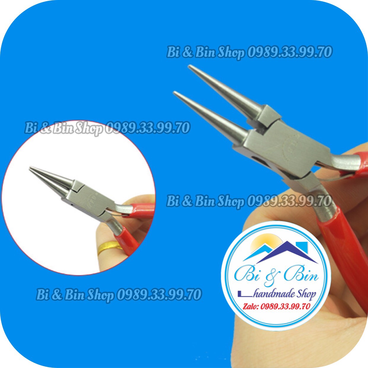 Bộ Kìm Làm Trang Sức Handmade Chuyên Dụng Bằng Thép Không Gỉ