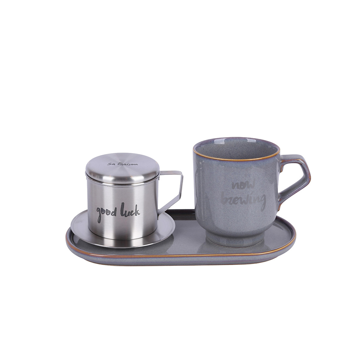 Bộ pha cafe Vintage 3 món Sa Maison