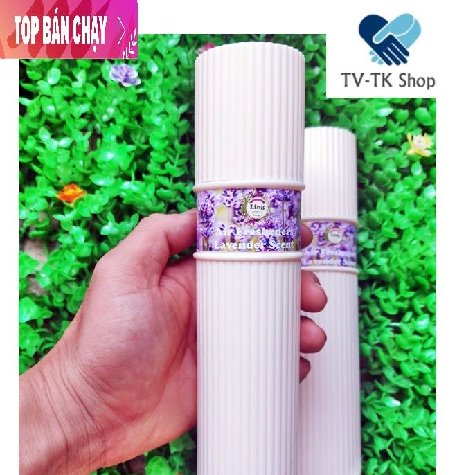 ]xịt phòng nước hoa lavender đuổi muỗi 330ml - mẫu mới