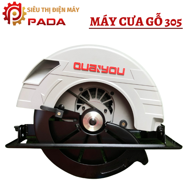 Máy cưa gỗ cỡ lớn quaiyou qy5305 công suất 2400w-tặng kèm lưỡi cắt d305-bảo hành 6 tháng