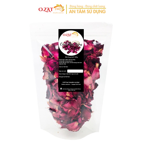 Cánh hoa hồng khô o.zat 100g