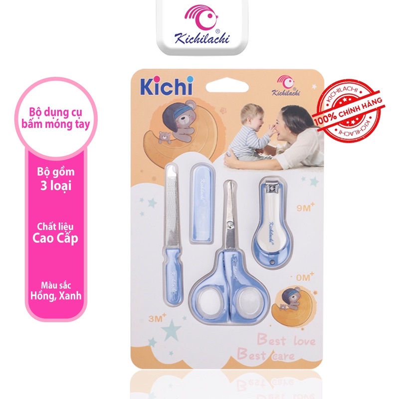 Bộ Cắt Dũa Móng Tay cho bé 3 Chi Tiết Kichilachi