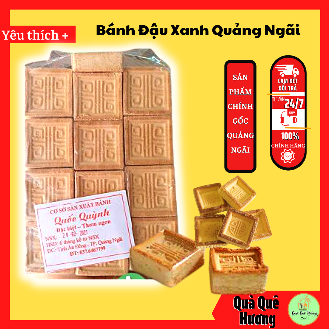 Bánh đậu xanh Quảng Ngãi đặc sản Quảng Ngãi đặc sản miền trung