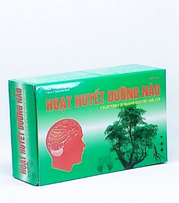 Hoạt huyết dưỡng não Nasaphar hộp 100v