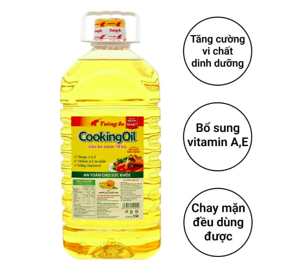 Dầu ăn Tường An can 5 lít