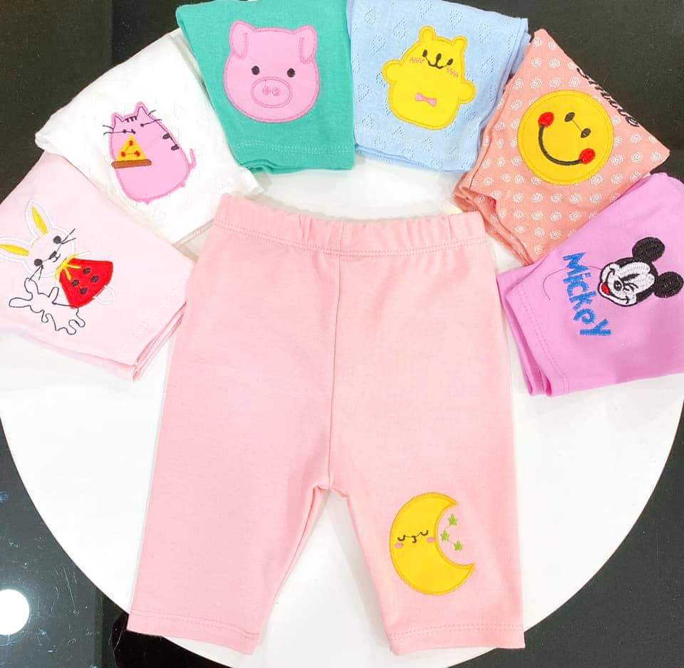Quần legging lửng cho bé