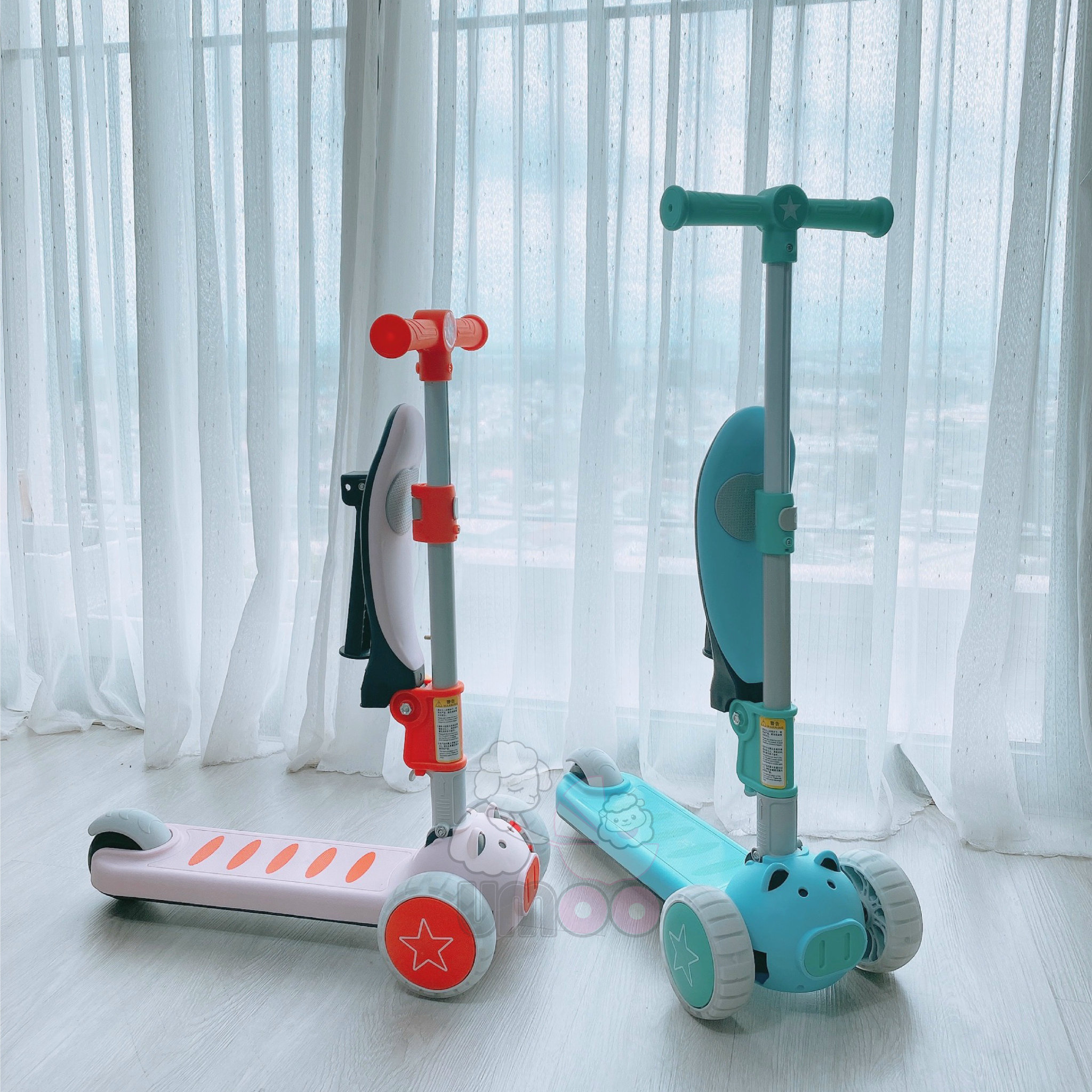 Xe scooter heo umoo chính hãng cho bé