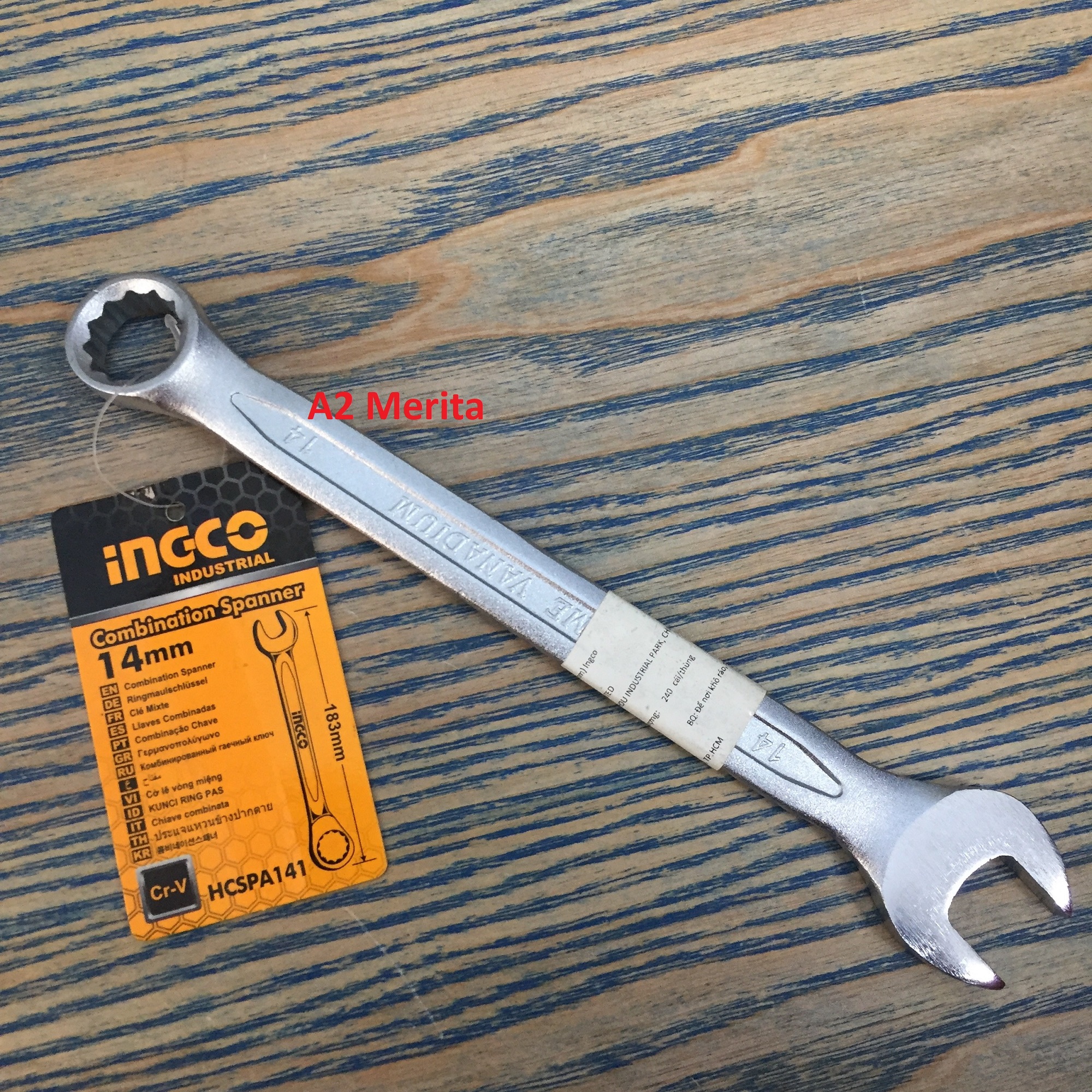 Cờ lê vòng miệng ingco hcspa141