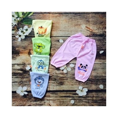 Set 10 Quần Chục Dài In Hình Cho Bé Sơ Sinh Đến 2 Tuổi