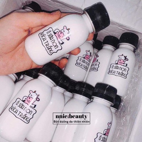 Ủ KÍCH TRẮNG SỮA BÒ NON HỦ NHỎ 100ML Ủ ĐÂU TRẮNG ĐÓ-CÓ THỂ DÙNG THAY SỮA TẮM