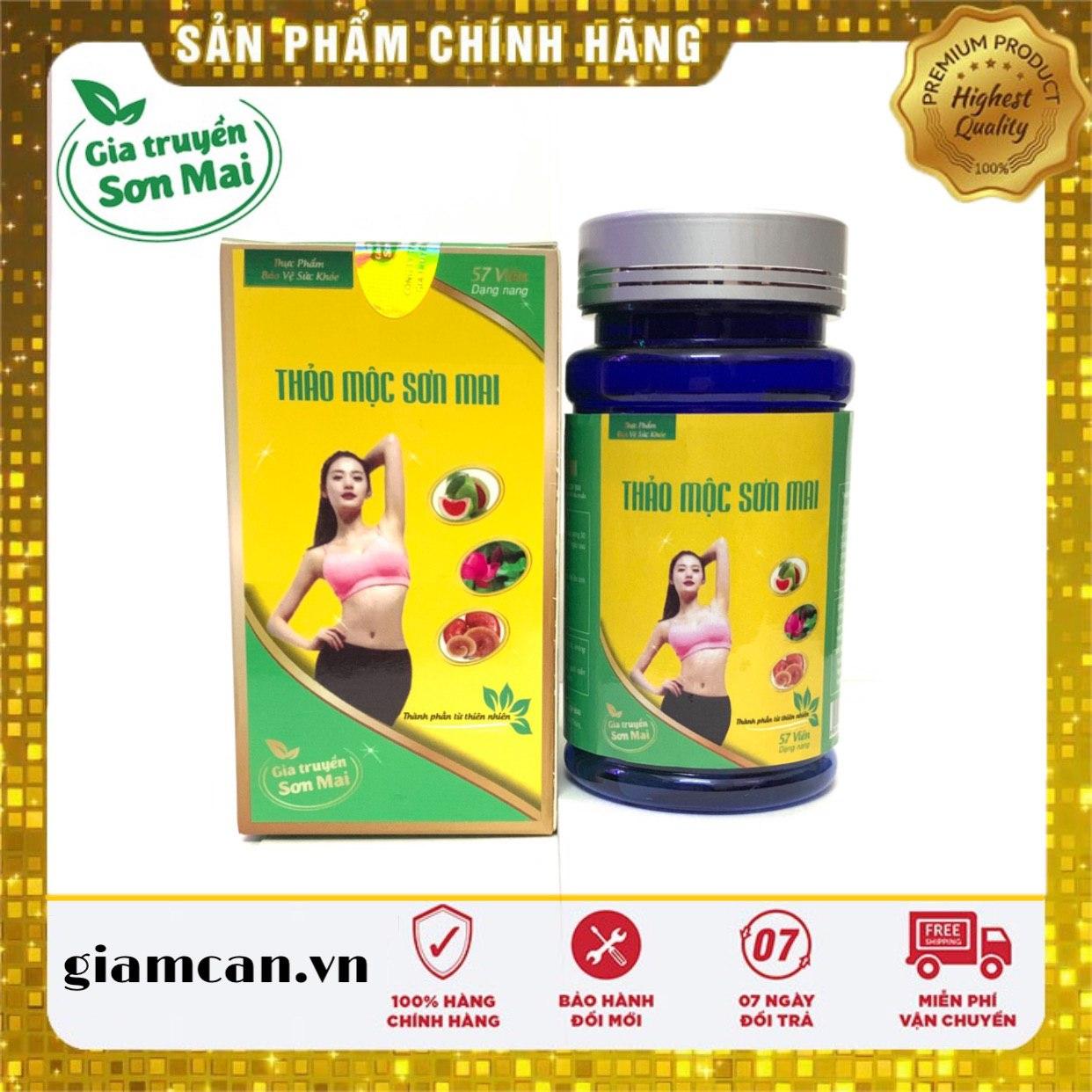 Thảo mộc giảm cân sơn mai 57v