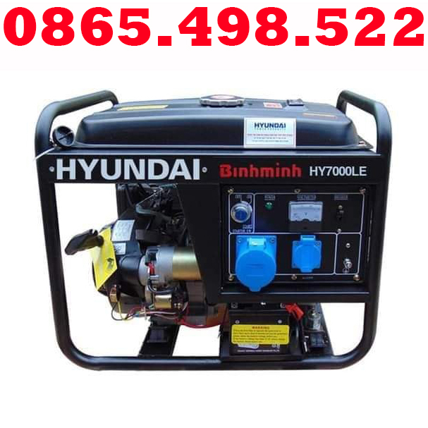 Máy phát điện chạy xăng 5.0kva-5.5kva hyundai hy7000le