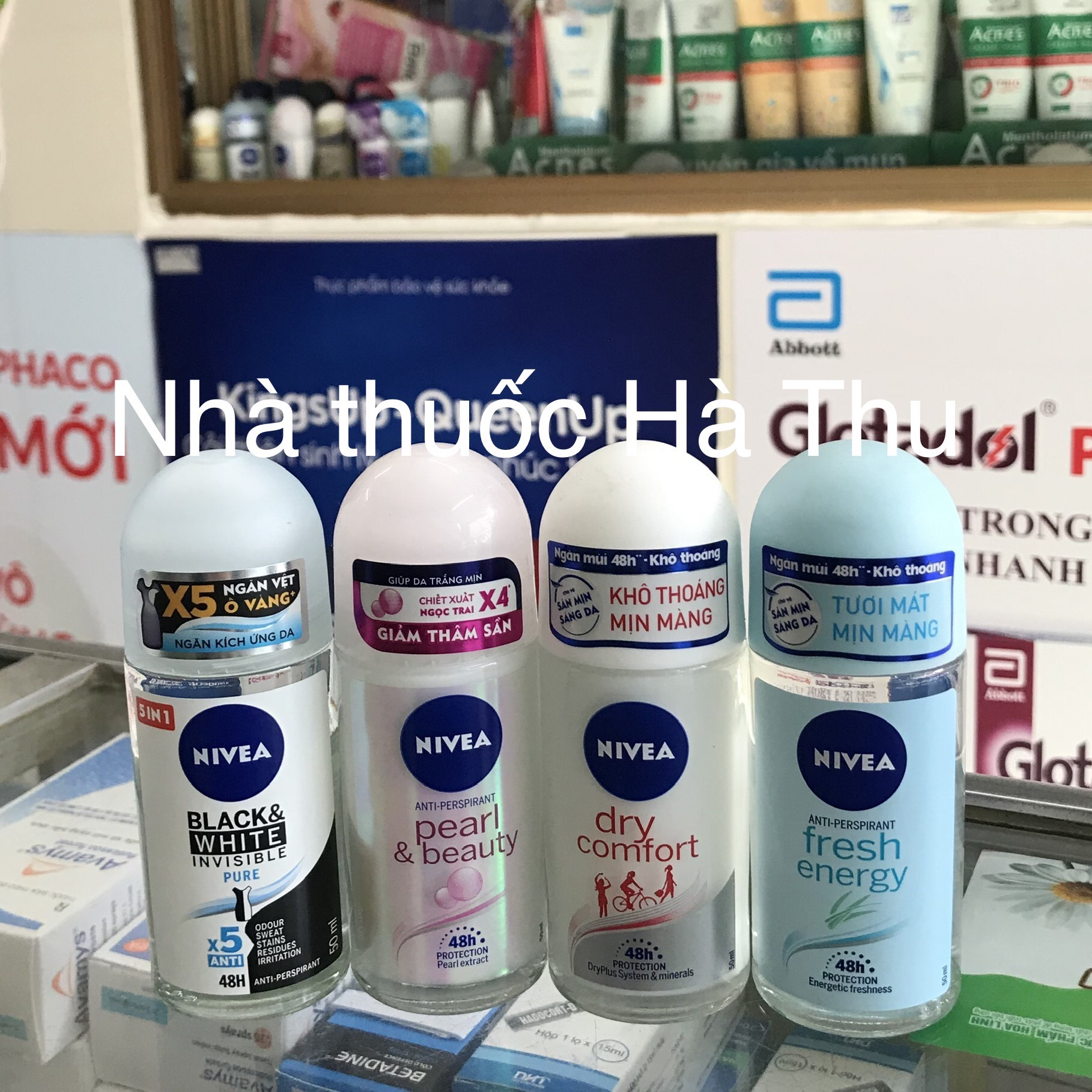 Lăn khử mùi Nivea cho nữ - khử mùi cơ thể hiệu quả