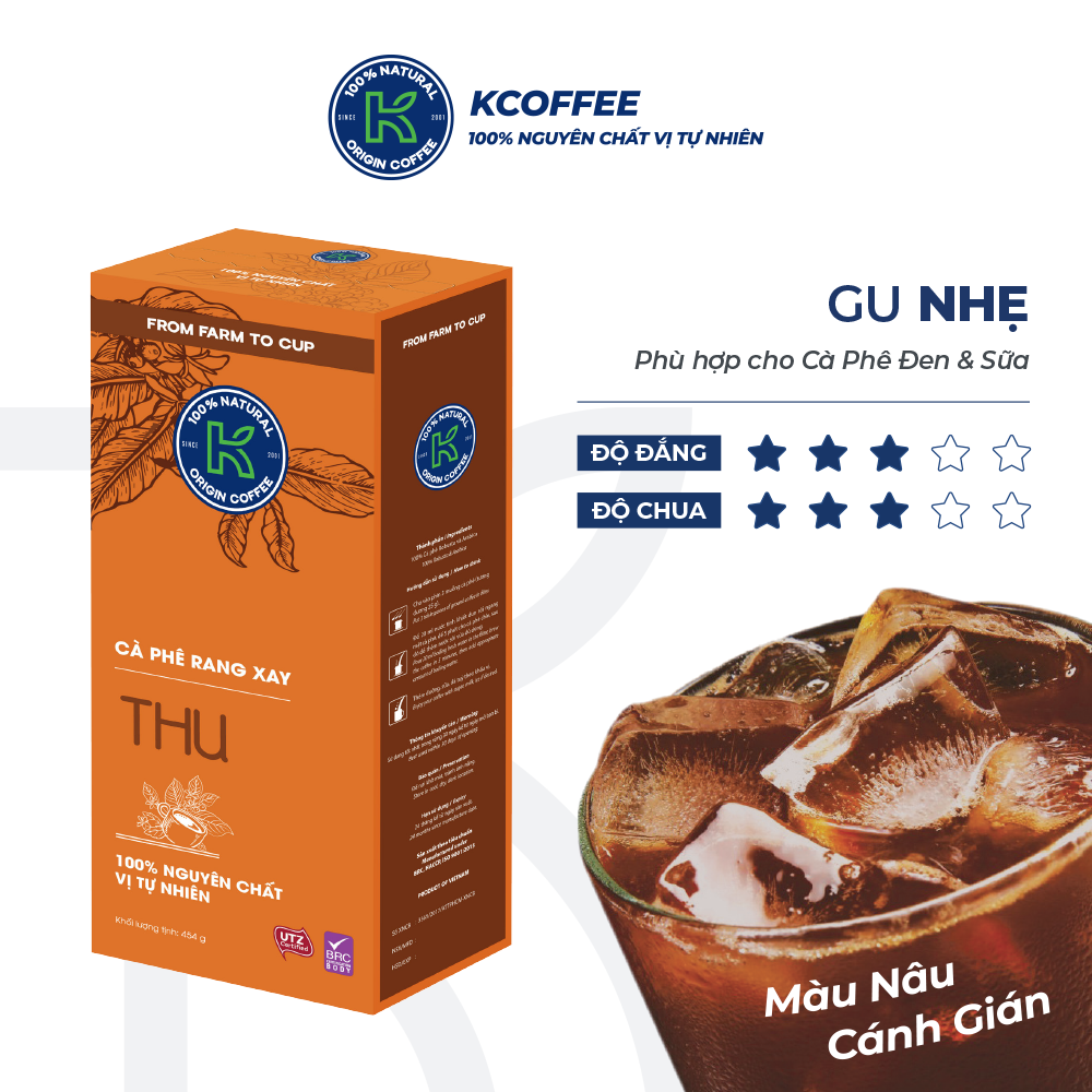 Cà phê rang xay k coffee thu