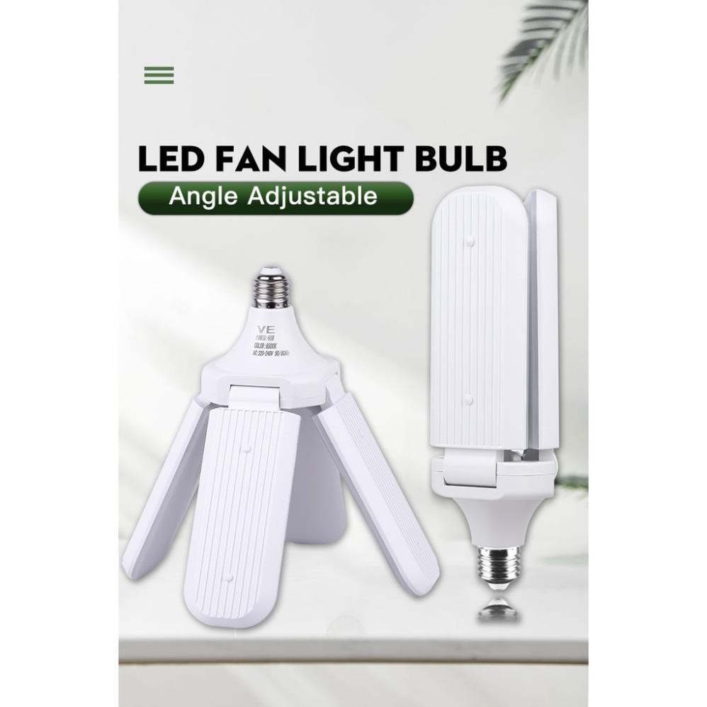 Bóng đèn led 60W hình quạt 4 cánh