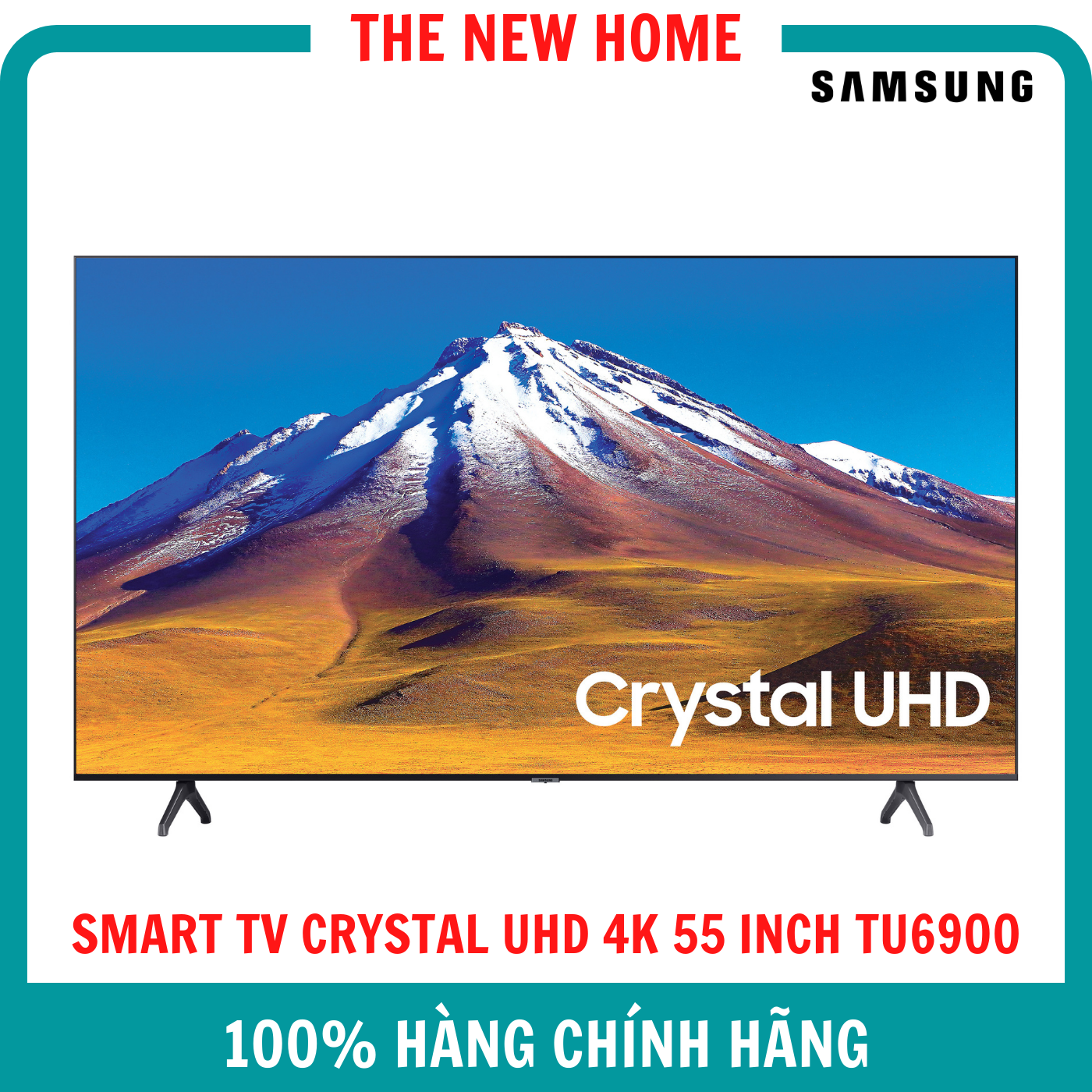 Smart tv crystal uhd 4k 55 inch tu6900 2020 - hàng chính hãng