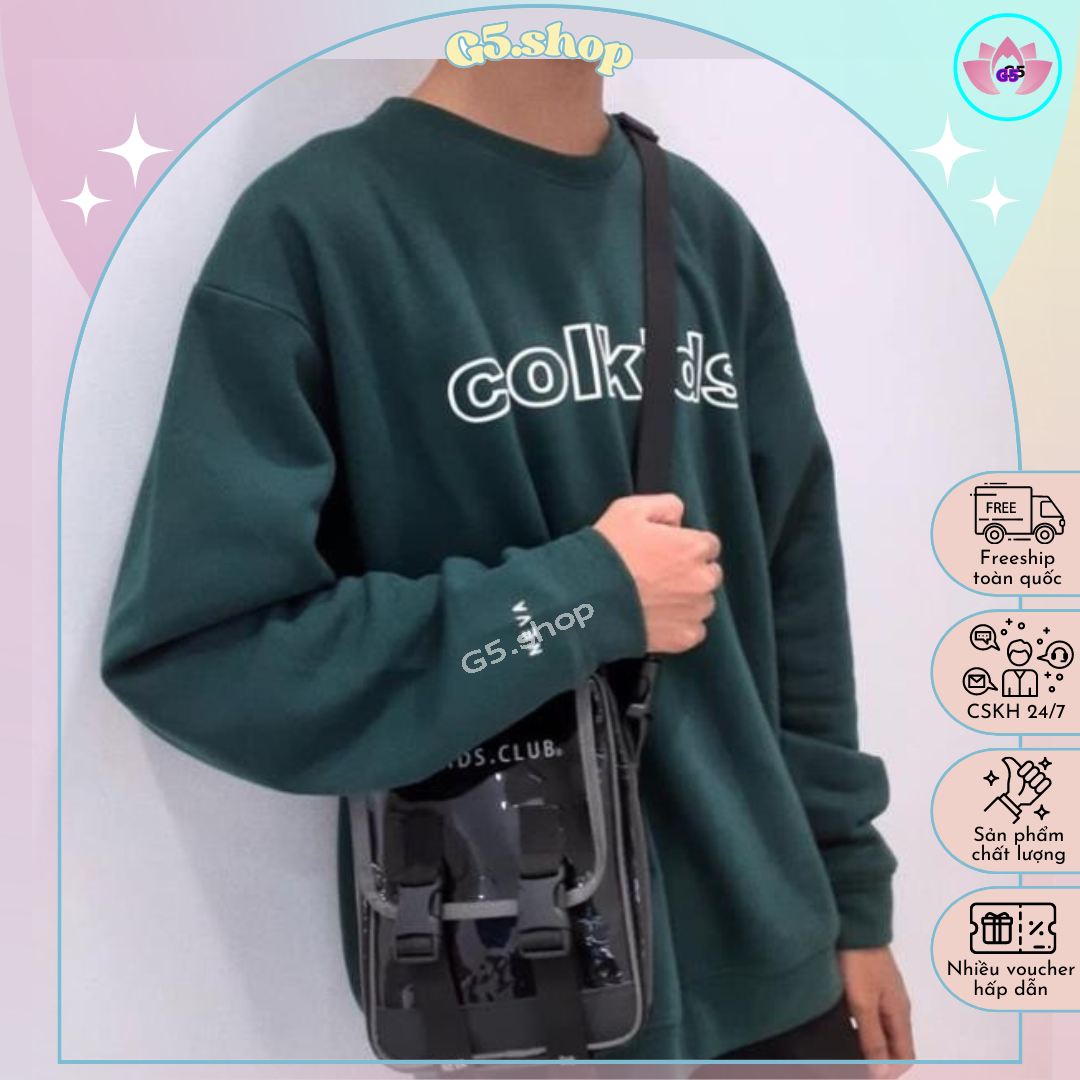 💥SALE 💥 Túi Colkids Club Phản Quang Mini Bag chất liệu vải kaki bố độ bền cao thiết kế thời trang Túi đeo chéo nhựa M66