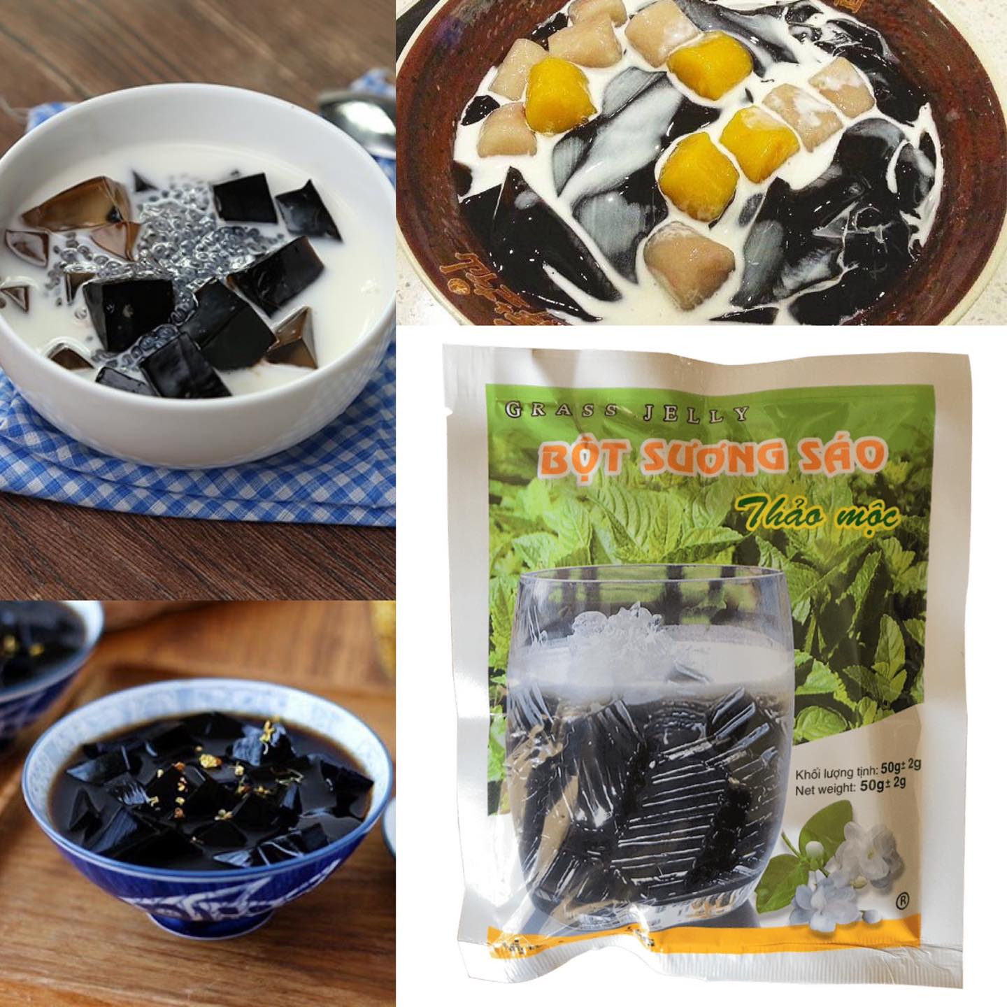 Bột sương sáo đen 50g