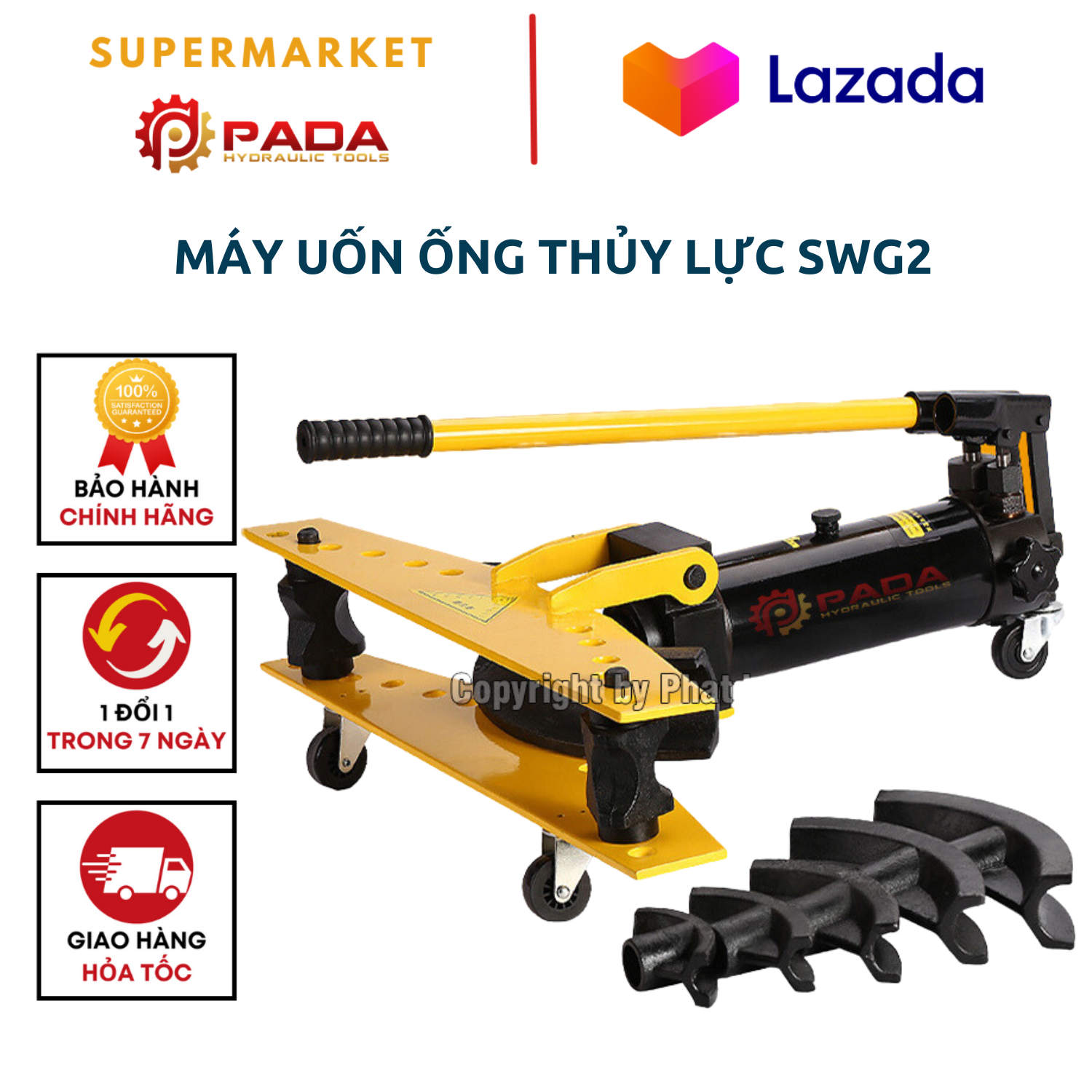 Máy uốn ống thủy lực swg2