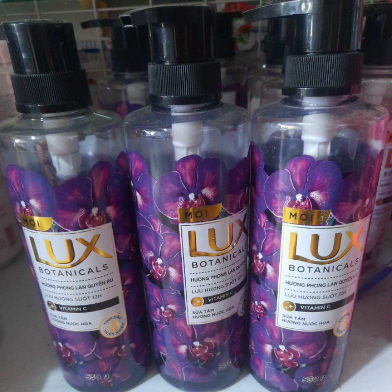 Sữa tắm lux tím 530g