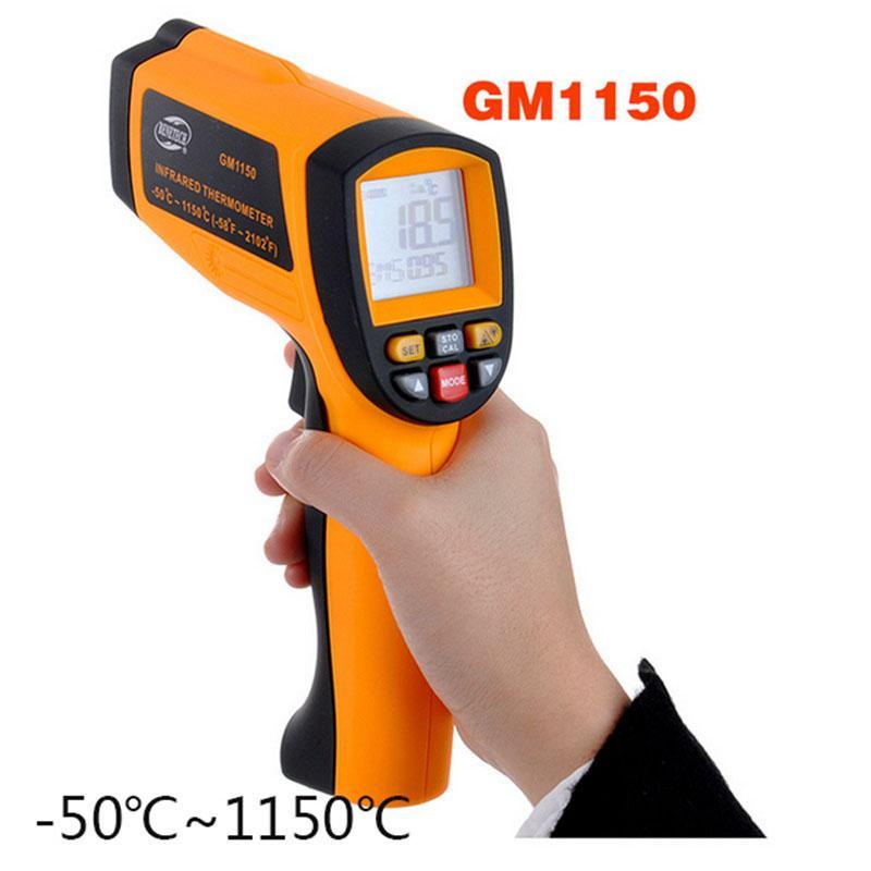 Máy đo nhiệt độ hồng ngoại Dùng Trong Công Nghiệp GM1150