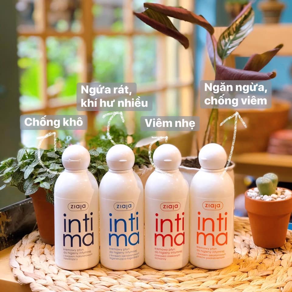 Dung Dịch Rửa Vệ Sinh Dạng Sữa Intima Ziaja - 200ml