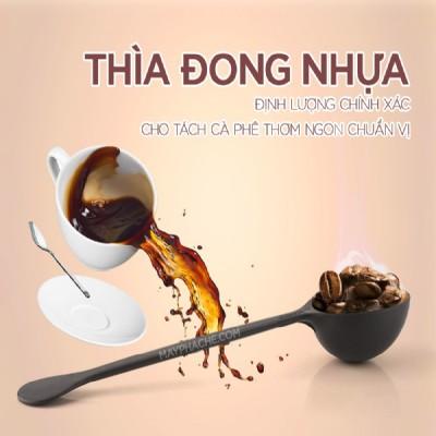 Thìa nhựa đong cà phê muỗng múc thạch - spoon