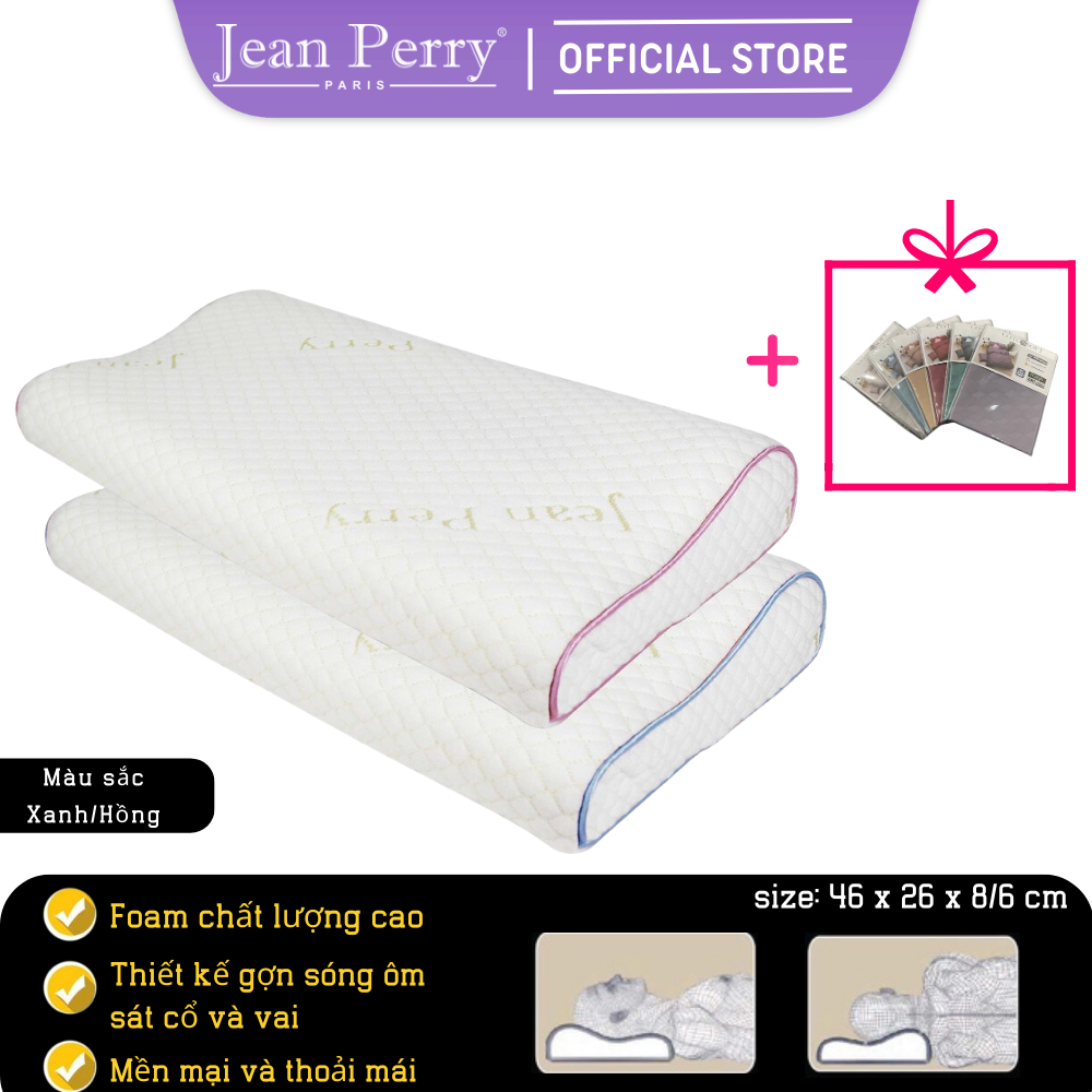 Memory foam Jean Perry kids kcihs baby pillow 26x46x8 6cm