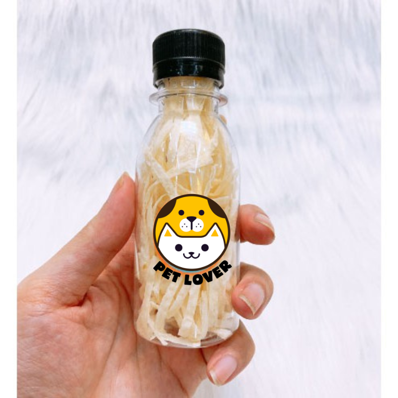Snack cá tuyết sợi cho hamster lọ 100ml