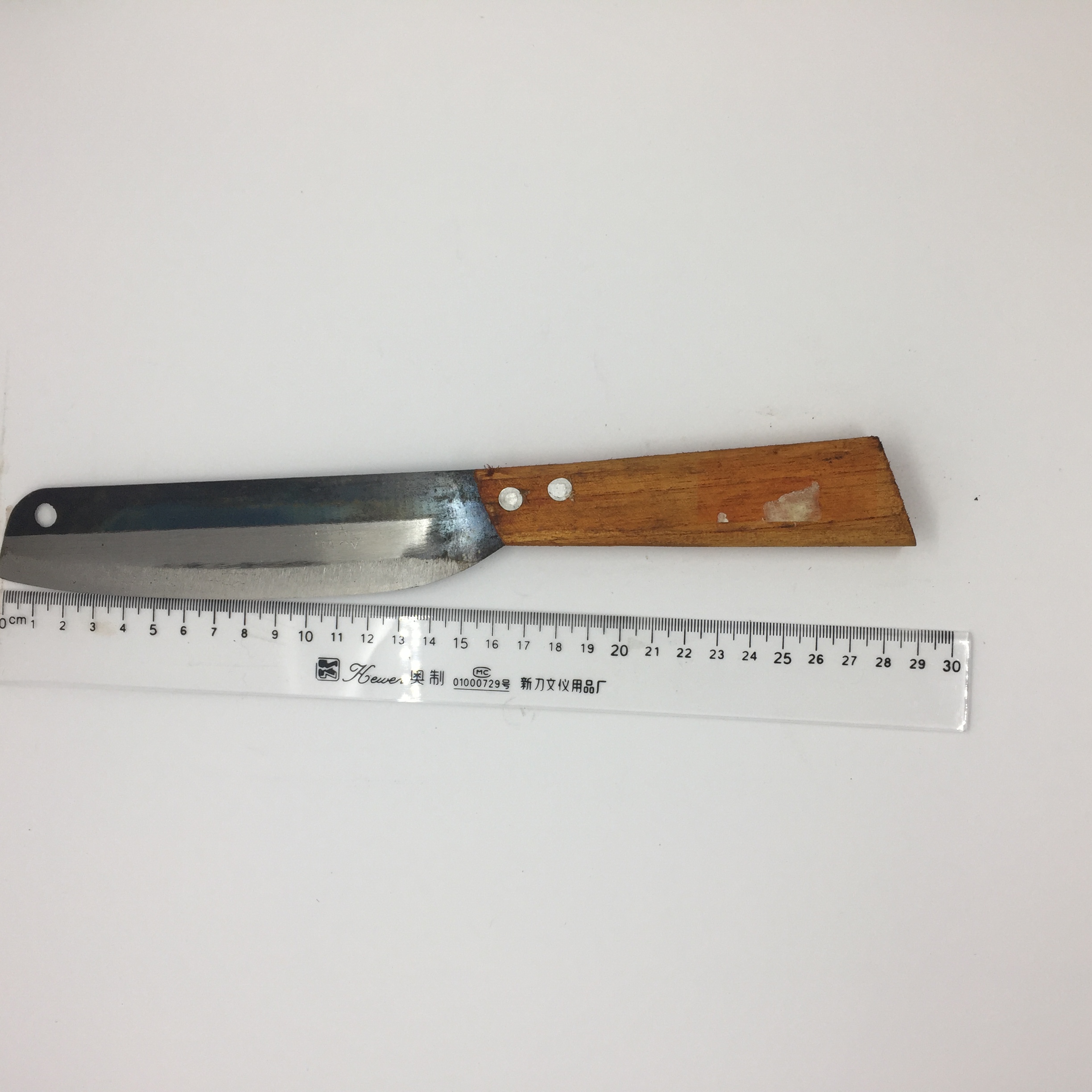 Dao nhà bếp Hoàng Lâm - Đa Sỹ: Dao thái bé thường (dao thái rau) THÉP 100% - HL07