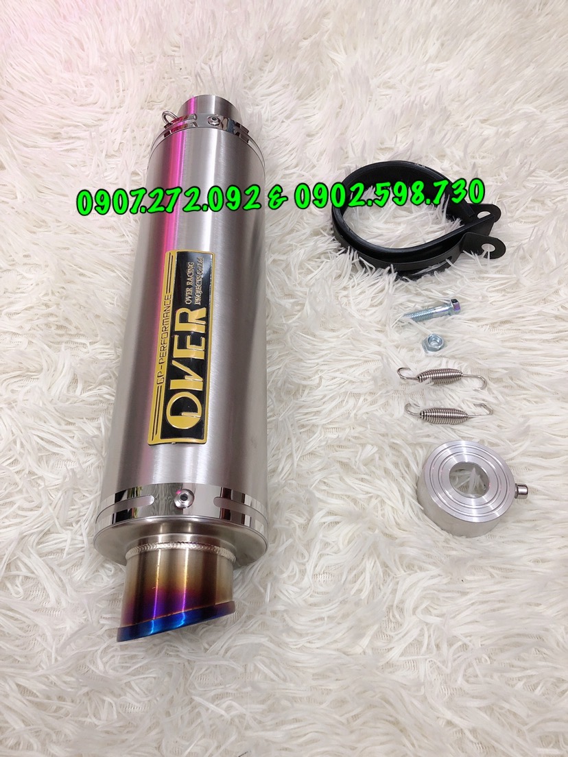 [HCM]pô lon OVER zin nhập khẩu đít titan / tặng tiệu giảm thanh