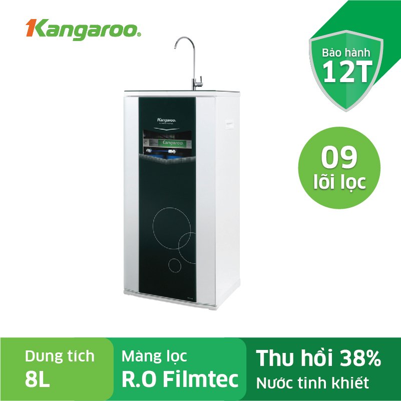Máy lọc nước Ro Kangaroo KG109AVTU - 9 lõi vỏ tủ VTU - Hàng chính hãng