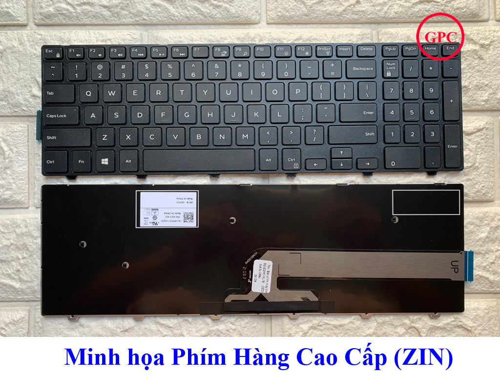 Bàn phím Laptop Dell Inspiron 15-3000 3542 3543 3541 3551 3552 3567 3568 3558 3559 5542 5543 5547 5548 5551 5558 5559
