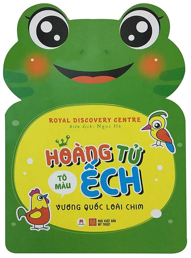 Fahasa - tô màu hoàng tử ếch - vương quốc các loài chim