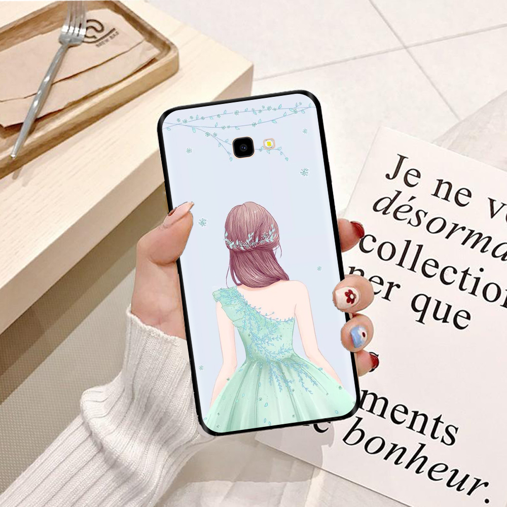 [HCM]Ốp lưng điện thoại SamSung J3 2018/ J4/ J4 Plus/ J4 Core/ J5/ J5 2016/ J5 Prime/ J5 Pro/ J6 2018/ J6 Plus 2018 Silicon dẻo hình BST Phía Sau Cô Gái