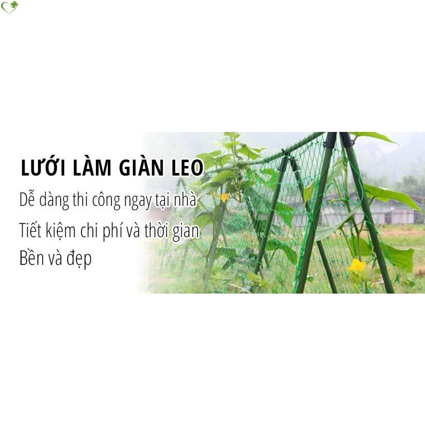 Lưới giàn dây leo Lưới Thiên Phước độ bền lâu năm dùng làm giàn dưa leo, bầu, bí