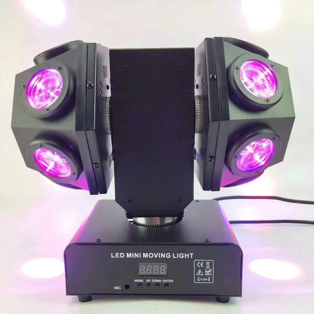 Đèn moving 12 mắt đảo 2 đầu ne 113
