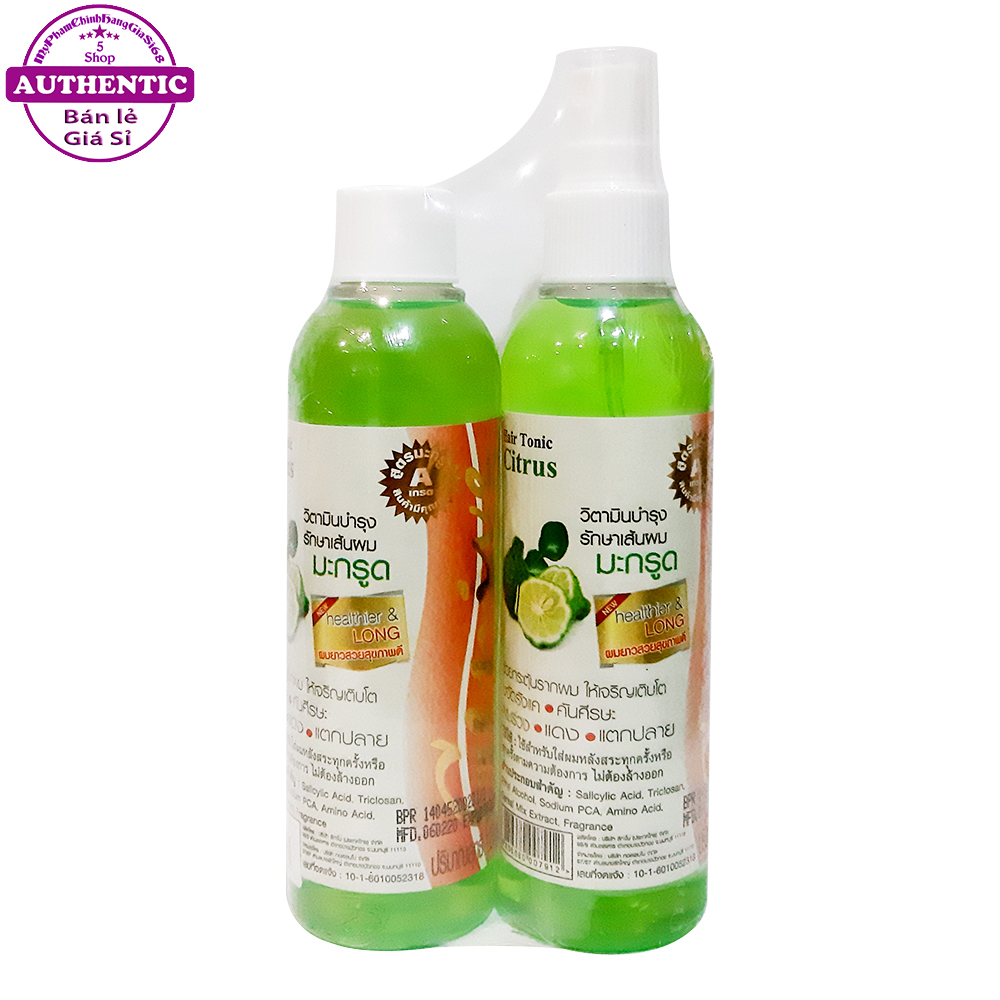 Tinh Dầu Bưởi Hỗ Trợ Mọc Tóc HAIR TONIC CITRUS THÁI LAN