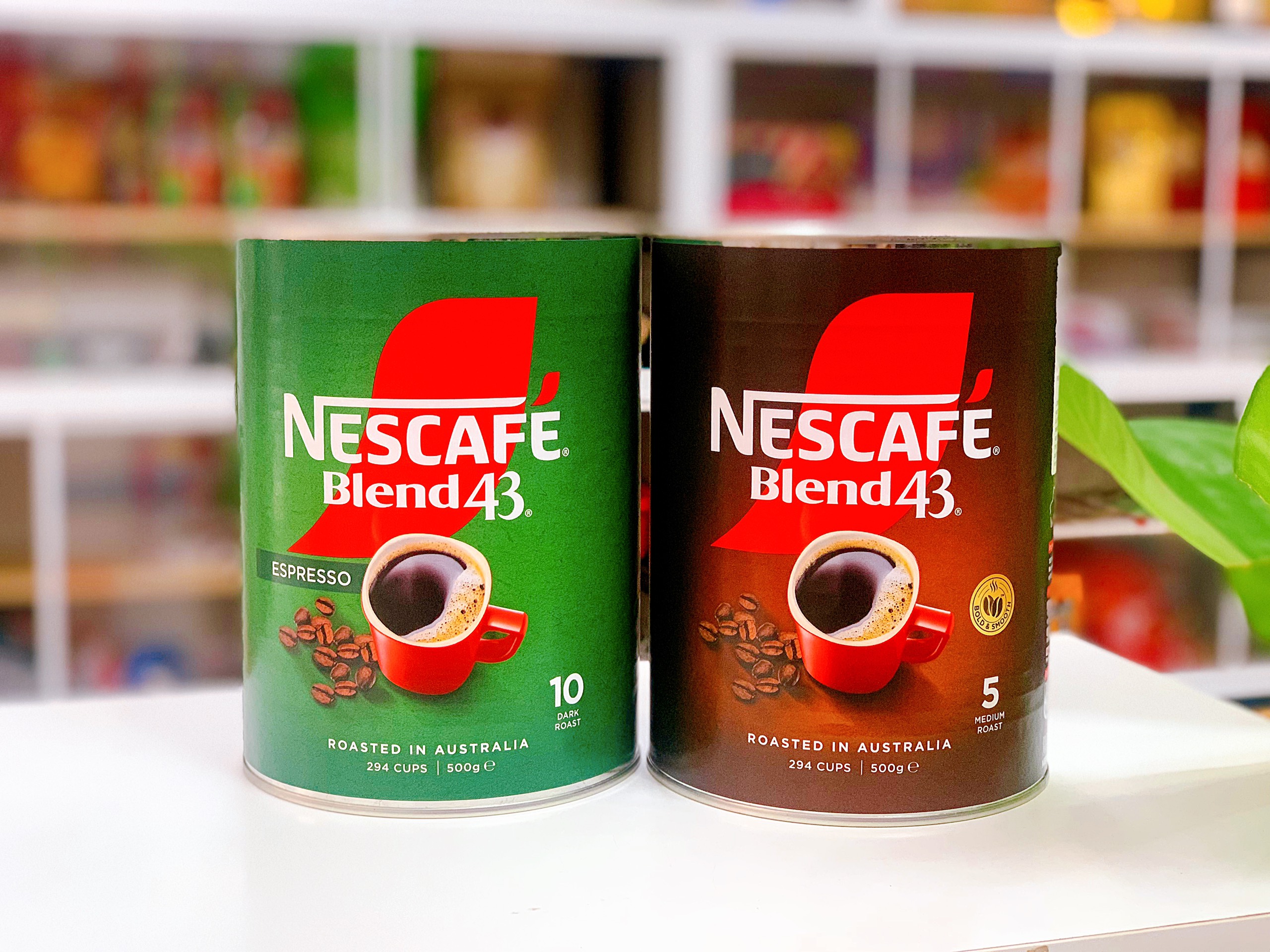 Cà phê hoà tan nescafe blend43 10 dark roast espresso/ 5 medium roast hủ siêu to siêu tiết kiệm 500gr