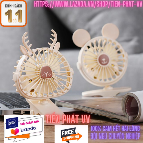 [HCM]Quạt Mini Sạc Pin Kẹp Bàn Xoay 360 Độ Tiện Dụng ML-F168 Quạt Kẹp Bàn Không Chiếm Không Gian Siêu Mát Mẻ Với 3 Tốc Độ Gió Thông Minh