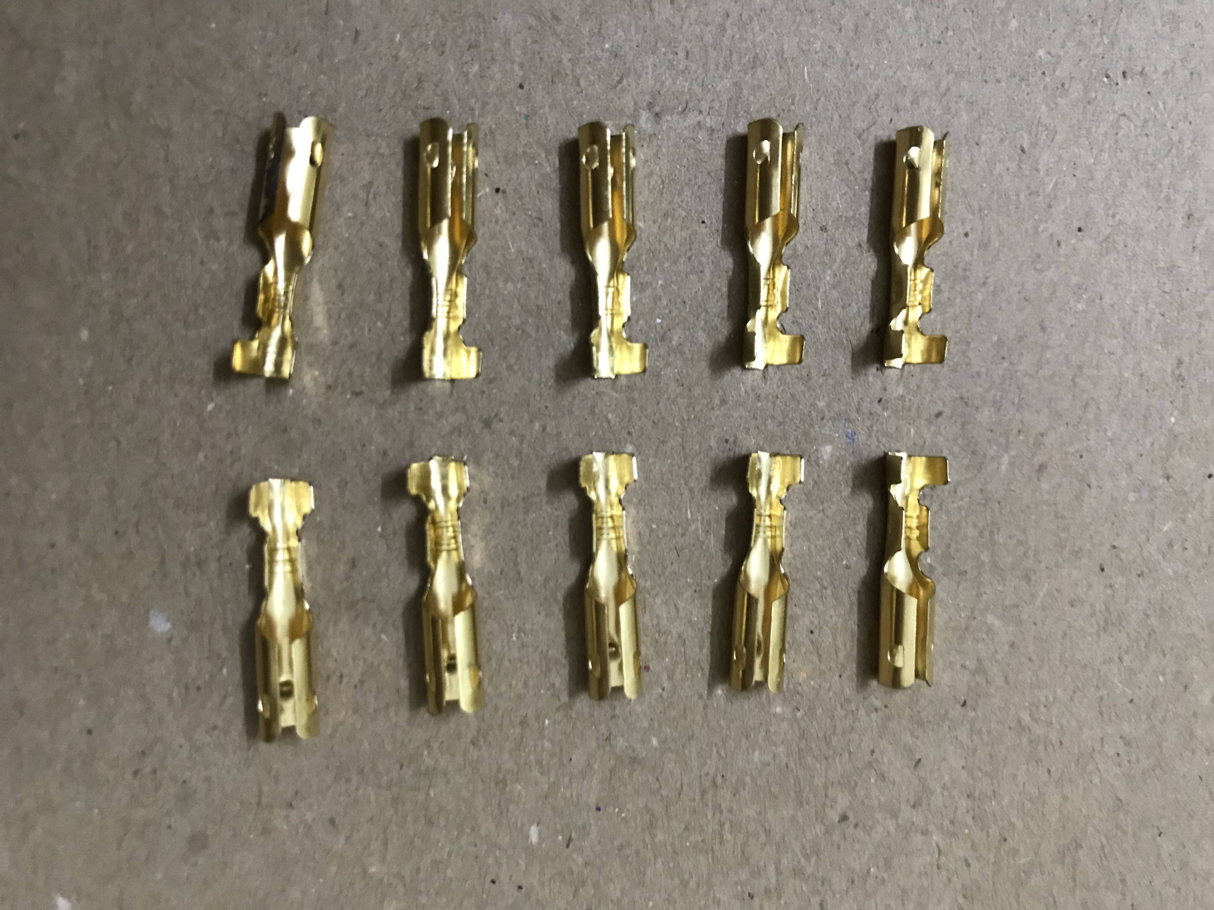 [HCM]Đầu cos xe máy-ghim tròn lớn đầu cái -1 bịch 100 cái